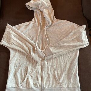 Time and Tru Heather Gray Hoodie